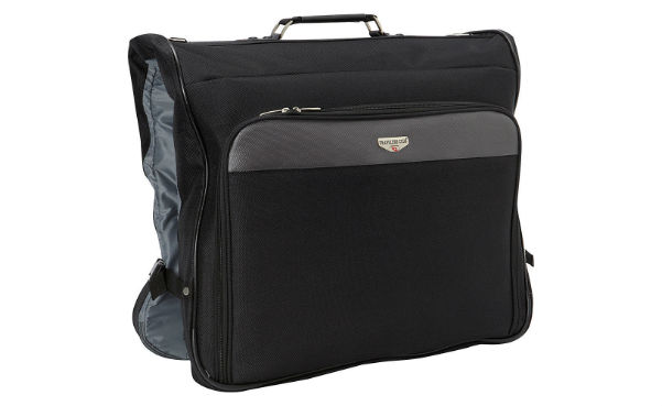 Travelers-Club-Luggage-Hanging-Garment-Bag-Black Details about Travelers Club Luggage 46" Hanging Garment Bag - Black