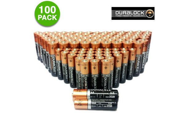 Win a 100-pack of Duracell AAA Batteries