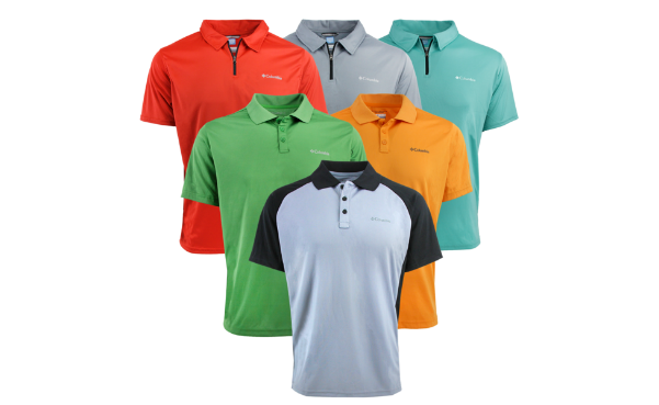 2-Pack Columbia Men's Polo Assorted