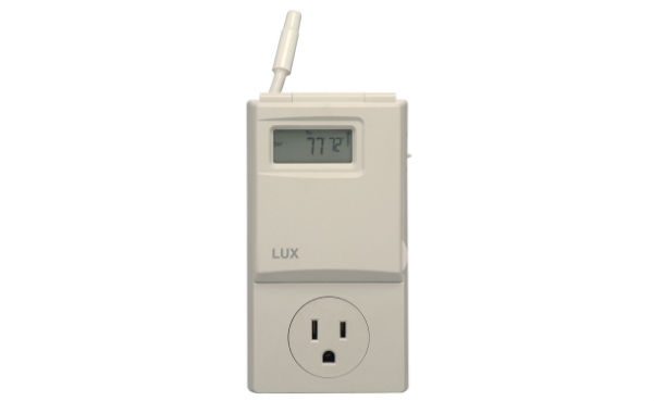 Lux Heating and Cooling Programmable Outlet Thermostat