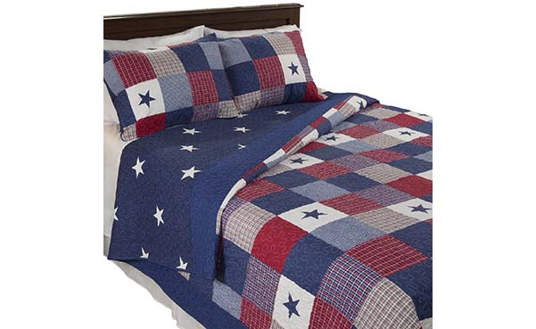 All American Quilted Blanket Bedspread