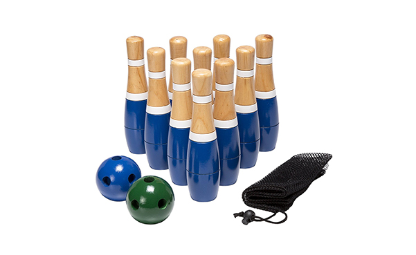 Hey! Play! Wooden Lawn Bowling Set