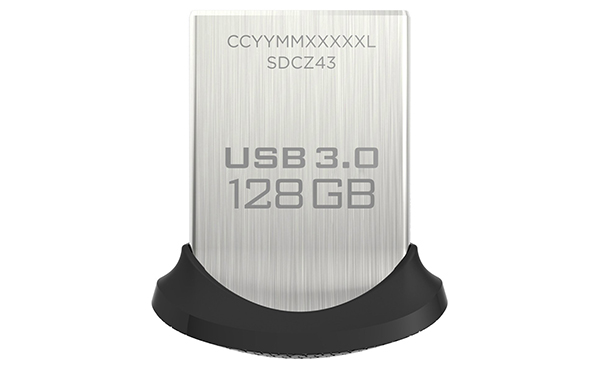 SanDisk Ultra Fit 128GB USB 3.0 Flash Drive