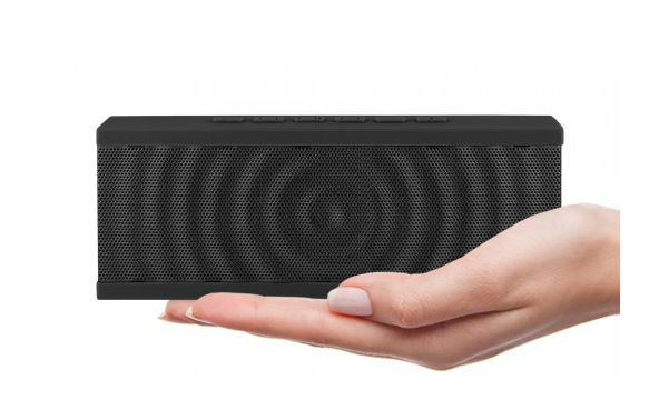 SoundBlock Wireless Bluetooth Stereo Speaker with Built-in Speakerphone and Microphone