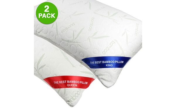 2-Pack Refael Collection™ Rayon from Bamboo Pillowcases