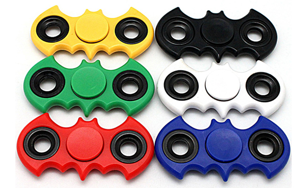6-Pack Bat Fidget Spinner Stress Relief Toy