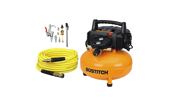 BOSTITCH 6-Gallon 150 PSI Oil-Free Compressor Kit