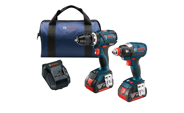 Bosch 2-Tool Impact Driver and Hammer Drill Combo Kit