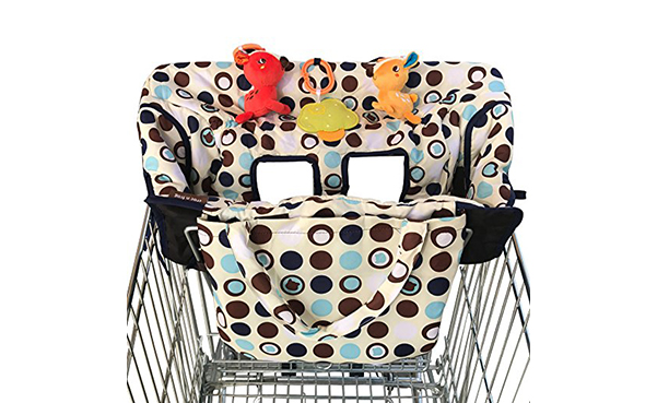 Crocnfrog 2-in-1 Shopping Cart Cover for Baby