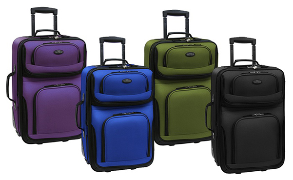 US Traveler Rio Expandable Rolling Carry-On Luggage