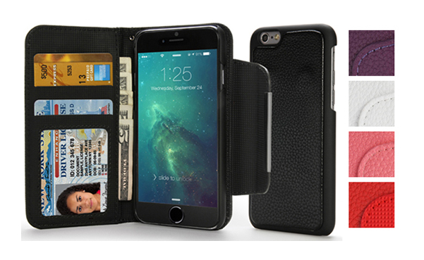 Urge Basics iPhone 6 and iPhone 6 Plus Magnetic Wallet Cases