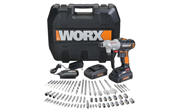WORX 67 Pc Switchdriver Cordless Drill & Driver Set