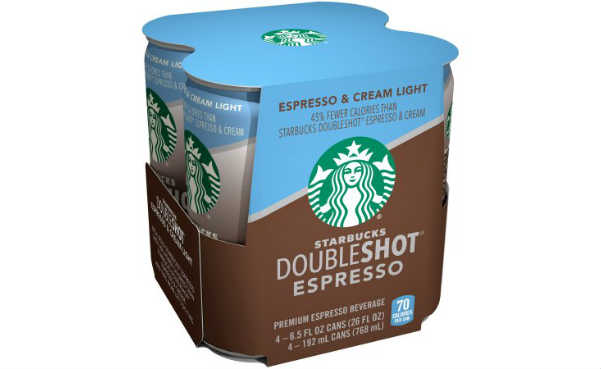 Starbucks Doubleshot, Espresso + Cream Light