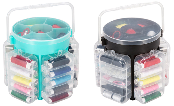 210-Piece Sewing Kit Deluxe Caddy