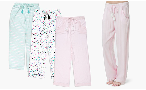 3-Pack Olive Street Tassled Pajama Pants