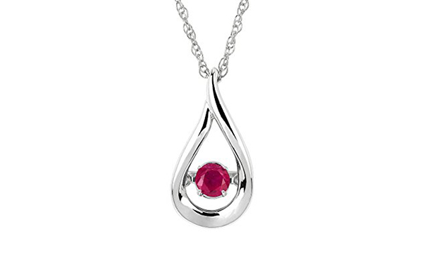 Brilliance in Motion Birthstone Pendant Necklace