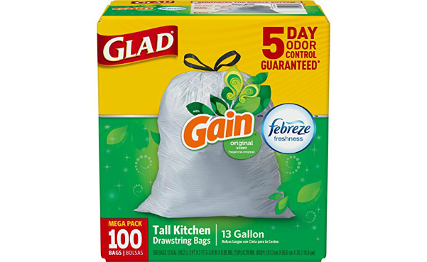 glad kitchen bags