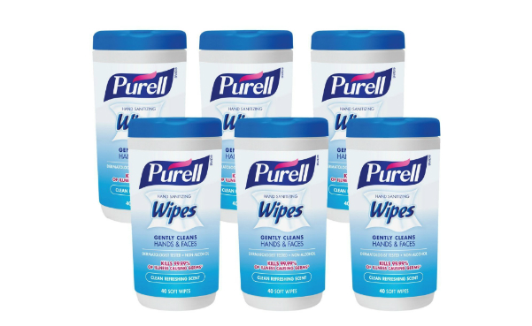purrell wipes