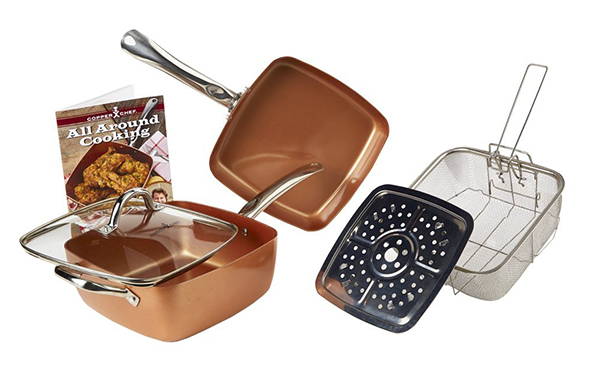 Copper Chef 5-Piece Cookware Set