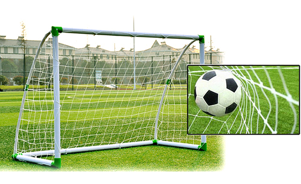 Soccer Goal with Durable PVC Frame