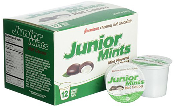 12-Count Junior Mint Single-Cup Hot Cocoa K-Cup