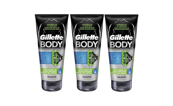 3-Pack Gilette Body Non-Foaming Shave Gel