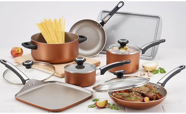 Farberware Copper Cookware Set
