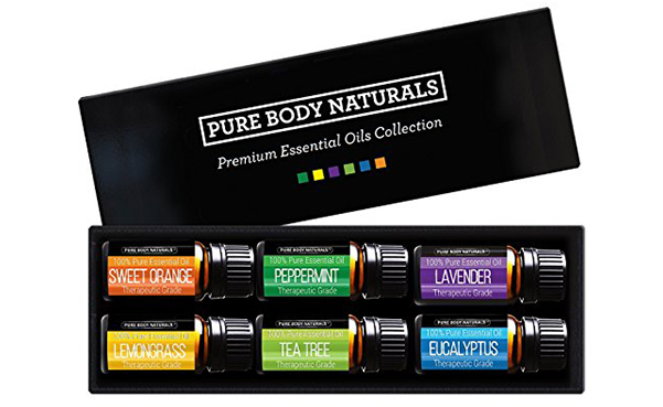 Pure Body Naturals Essential Oils Gift Set