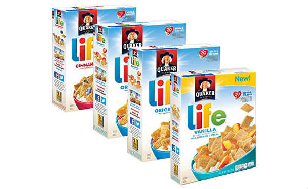 Quaker Life Breakfast Cereal Variety Pack