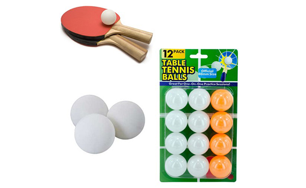 12 Pack Table Tennis Balls