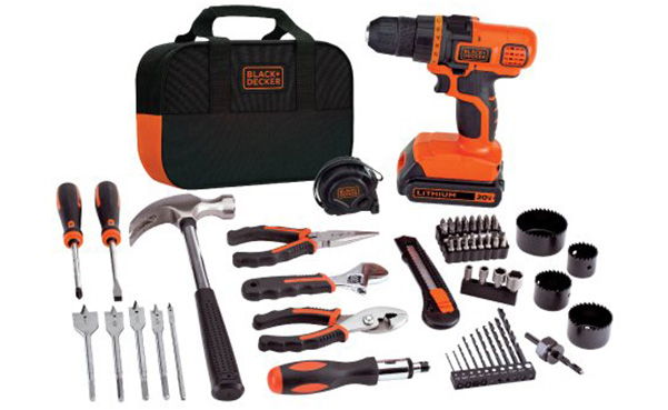 BLACK+DECKER Drill and Project Kit