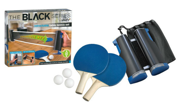 Black Series Portable Ping Pong Table Kit