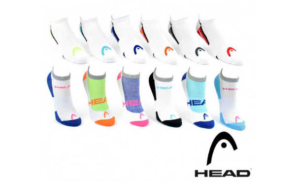 Head® Swift-Dry No-Show Athletic Socks