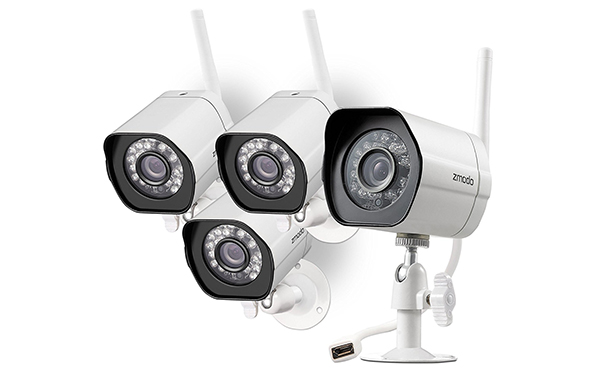 4 Pack Zmodo Smart Wireless Security Camera System