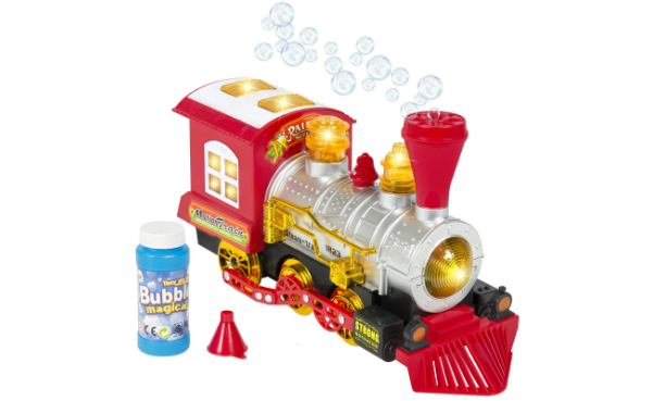 Blowing Bubble Train