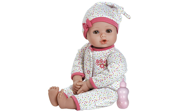 Adora 13" Baby Girl Washable Play Doll Gift Set