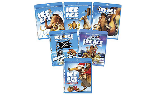 Ice Age 1-5 Christmas Special Bundle