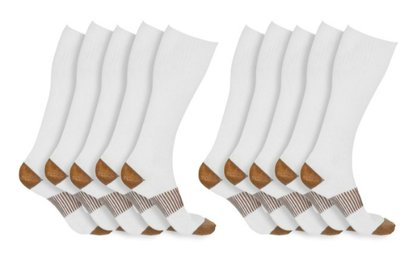Copper-Infused Compression Socks