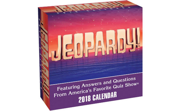 Jeopardy 2018 Calendar