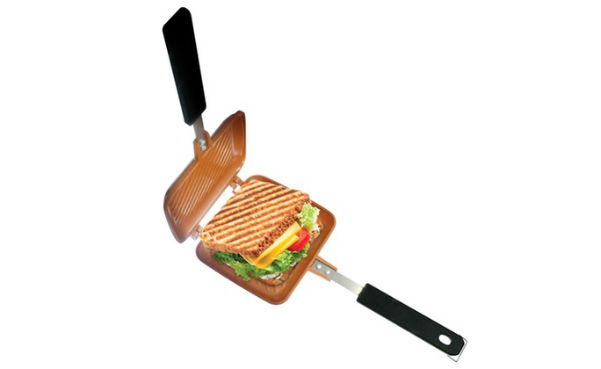 Sandwich Maker Non-Stick Copper Pan