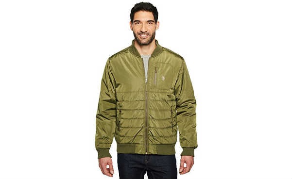 U.S. POLO ASSN. Quilted Bomber Jacket