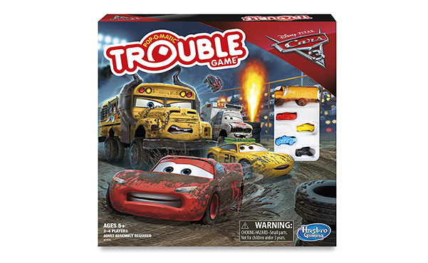 Cars 3 Trouble Board Game