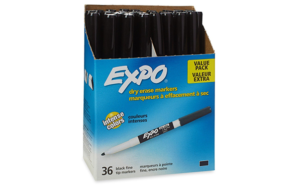 EXPO Low-Odor Dry Erase Markers