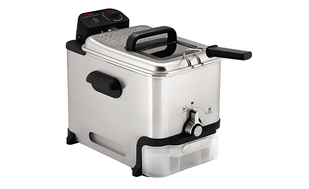T-fal Stainless Steel Immersion Deep Fryer