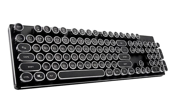 KrBn Typewriter USB Mechanical Keyboard