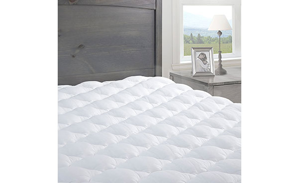 Pressure Relief Mattress Pad with Fitted Skirt