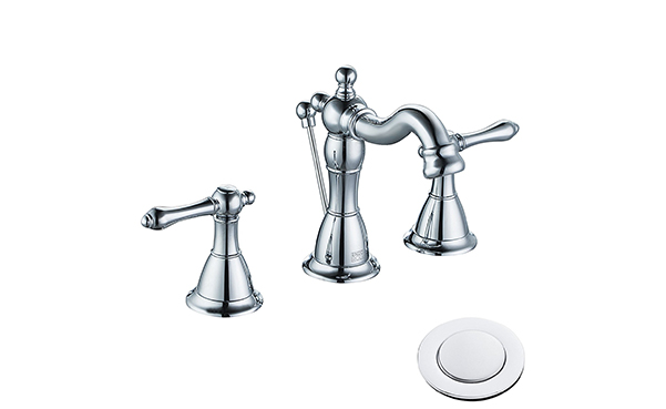Enzo Rodi Two-Handle Bathroom Faucet with Drain Assembly
