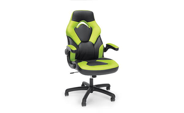 Essentials by OFM Racing Style Leather Gaming Chair