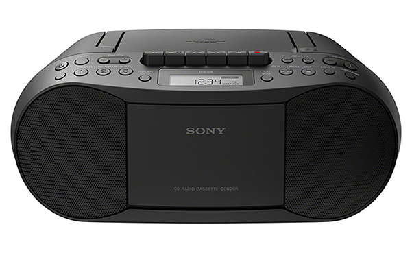 Sony Stereo CD/Cassette Boombox Home Audio Radio
