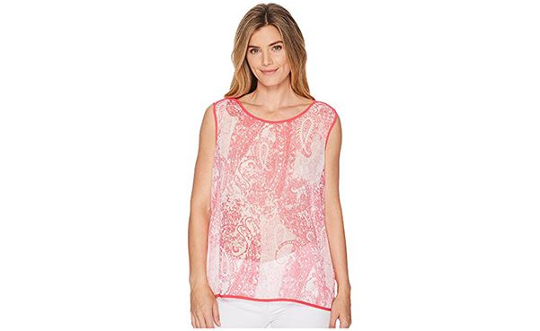 Tommy Hilfiger Women's Paisley Woven Top